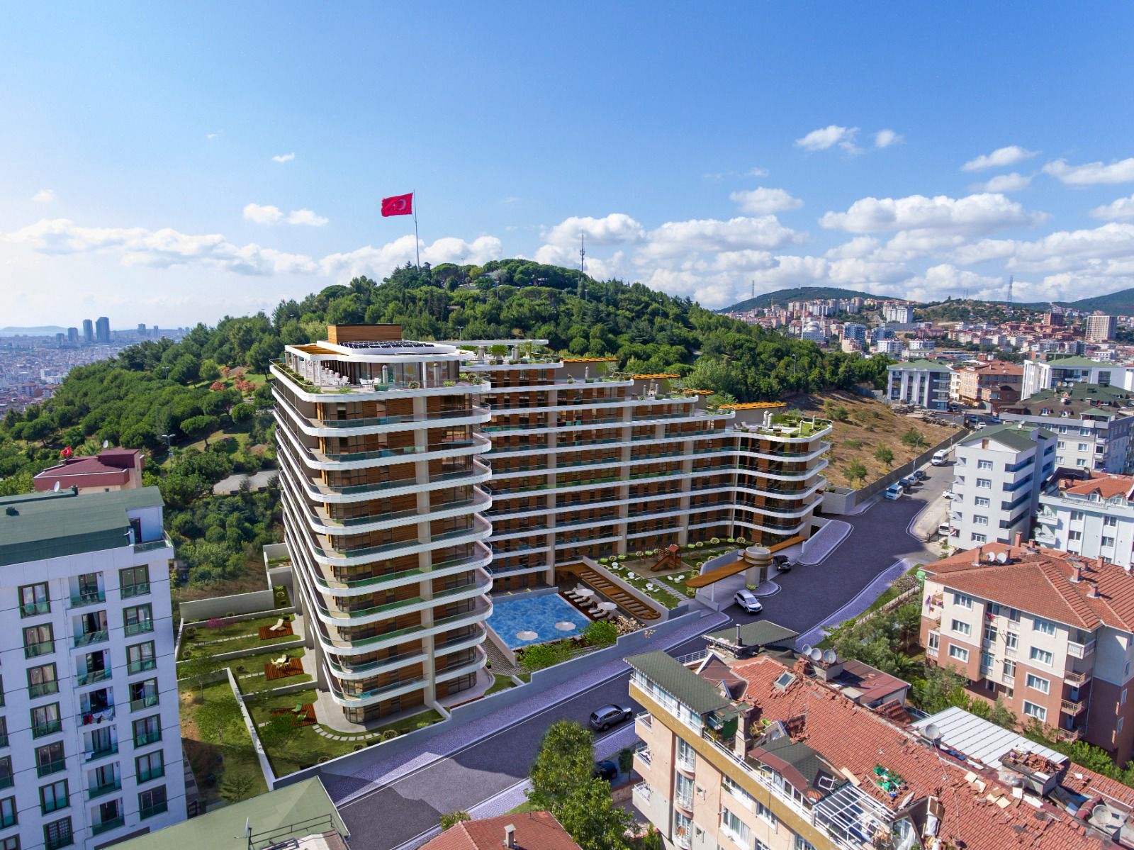 مشروع استثماري سكني في اسطنبول / بنديك كود ( IC 172 )