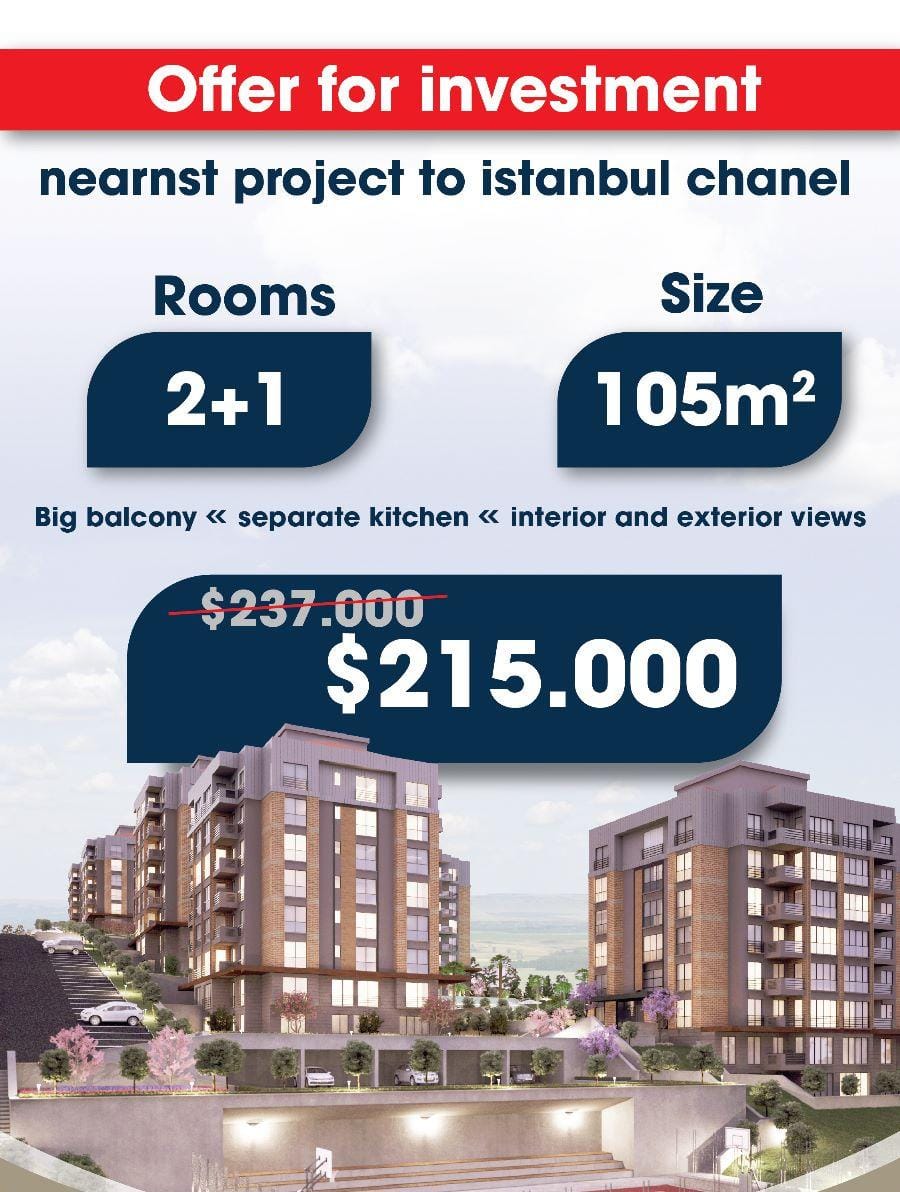 Apartment for sale in Istanbul / Bahçeşehir