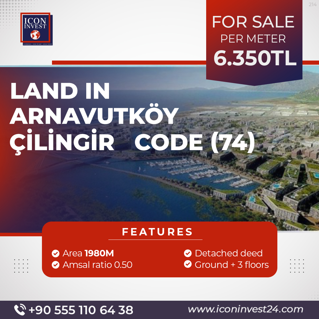 İstanbul / Arnavutköy – Çilingir kodunda satılık arsa (74)